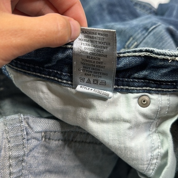 BKE Tyler Straight Denim Jeans Size 31L - Picture 13 of 13